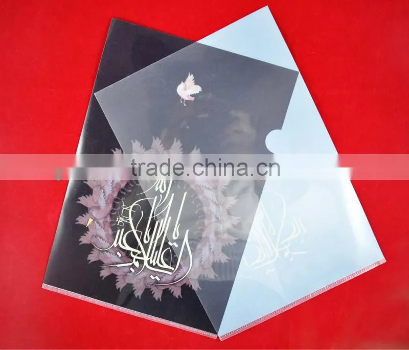 2015 New design Plastic file cover