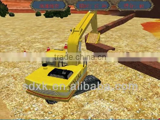 Excavator simulator Construction machine operation training kit XK-EVST1 Excavator virtual simulation training system