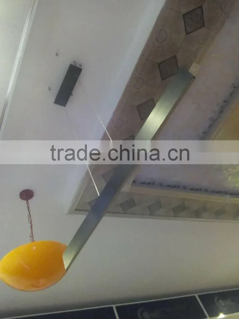 30w black 3000k warm white 1000mm slim pendant linear