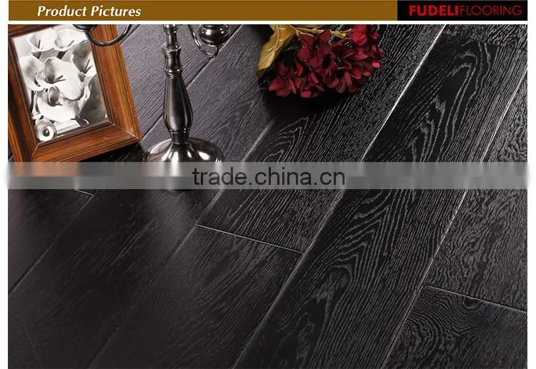 Top quality Formaldehyde E1 grade IAF Certified Indoor oak engineered wood flooring