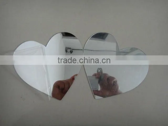 heart shaped mirror