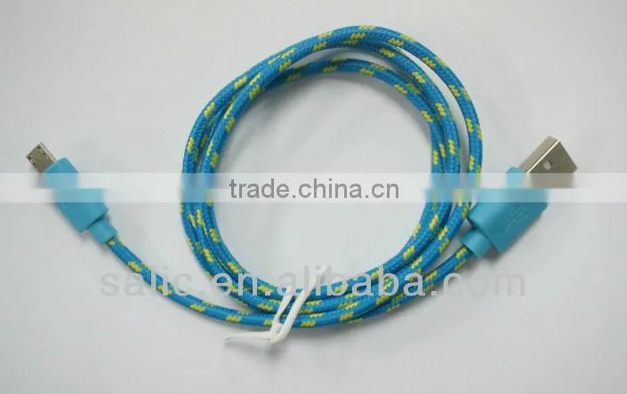 Micro usb data cable for cell phone