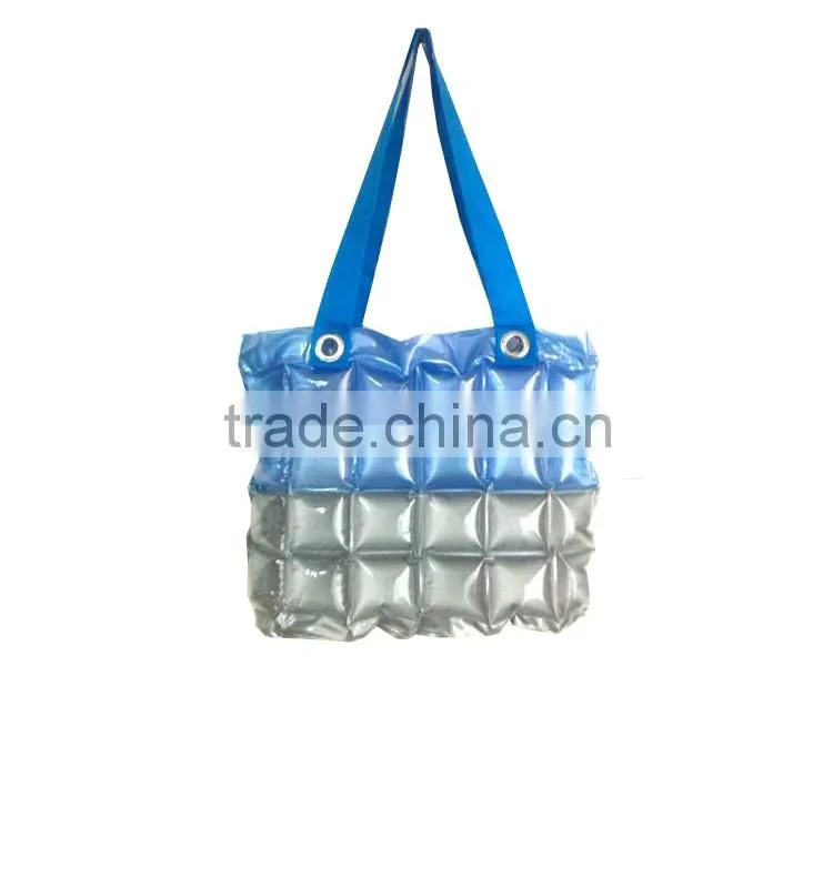 2016 hot sale Customized design colorful PVC water proof inflatable bubble bag,water tool