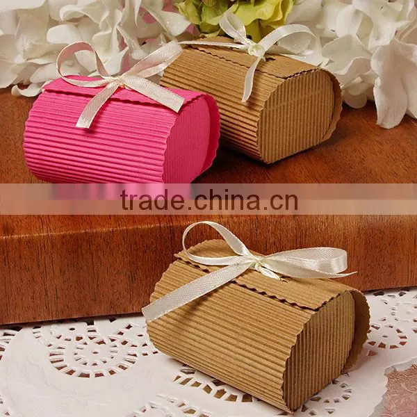 china Paper folding wedding favor boxes