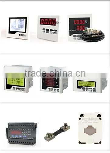 White And Black Ac Or Dc Current Ampere Meter