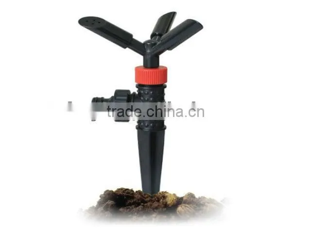 Garden irrigation sprinkler, garden 360 degrees rotating sprinker