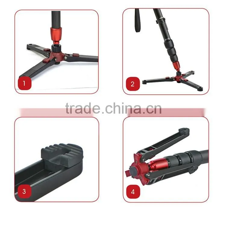 professional tripod monopod suppliers for camera video head MP4008+KH-6750