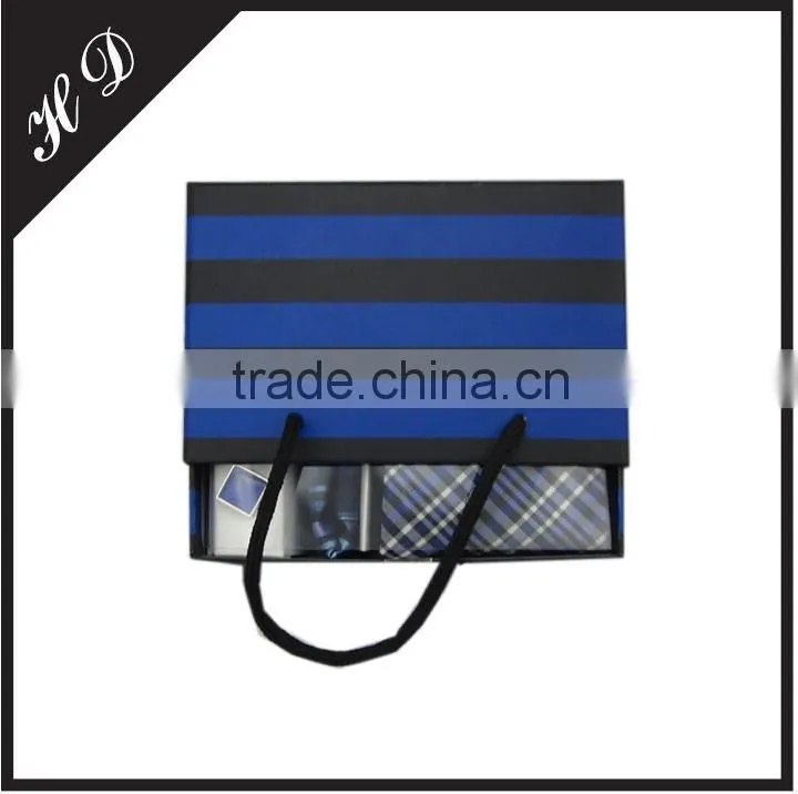 New2016 Tie Set Drawer Packaging Box With Handle