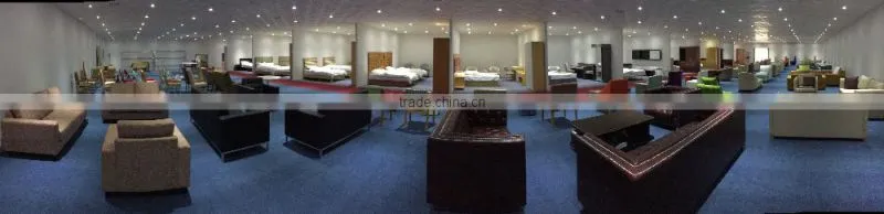 100% First Layout Cow leather L-Shape brown High Quality Sofa