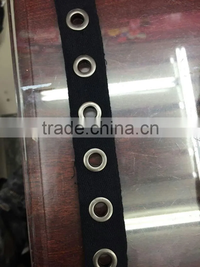 Long height brass round small eyelet for clothing