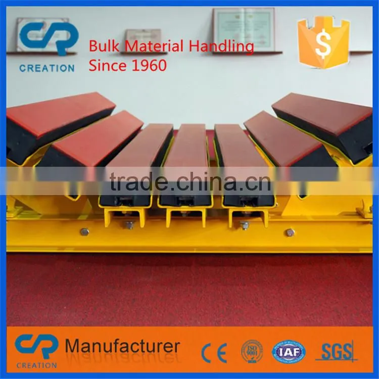 Best quality Conveyor Impact Bed with Impact Bar for belt conveyor