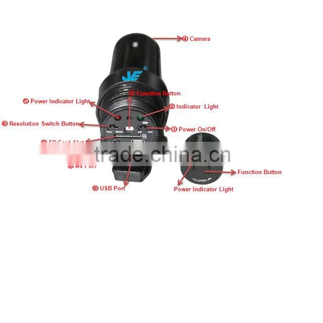 Helmet Camera, bike video recorder,sports camera with 640*480, 4/8GB JVE-3316
