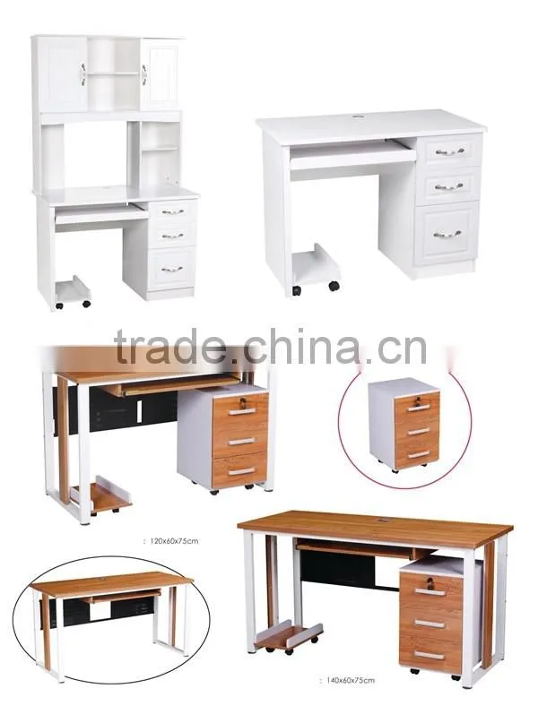 alibaba trade assurance supplier student desktop computer table with bookcase