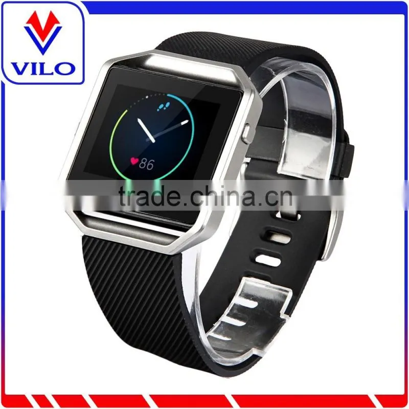 2016 silicon wrist band strap for Fitbit Blaze, silicon band, watch band for fitbit blaze