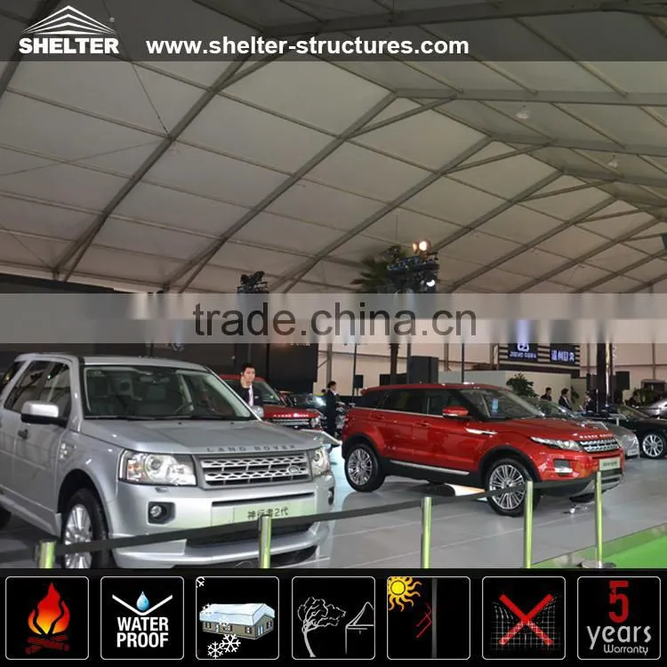 Customized a shaped aluminum tents for car show event tent