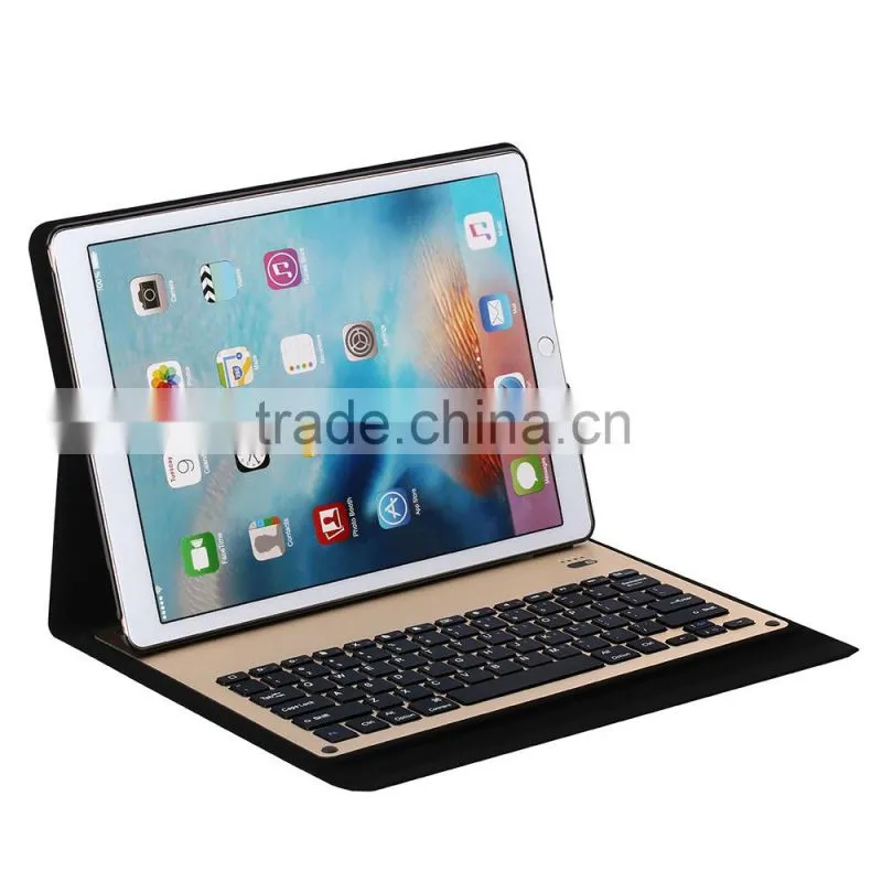 Wireless Bluetooth Keyboard Cover Case for iPad Pro 12.9 inches iOS 9 Tablet