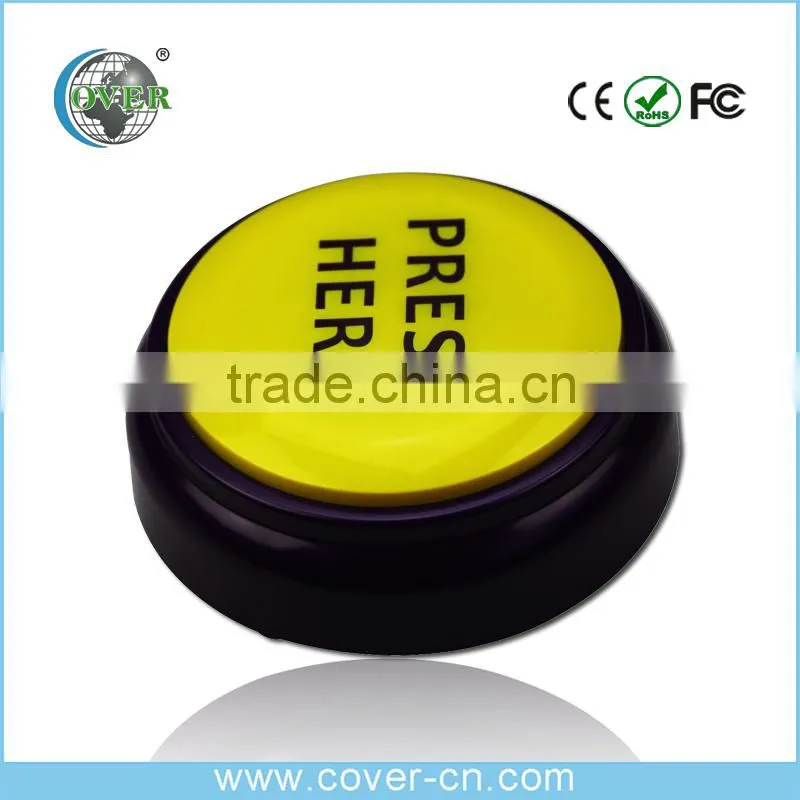 Promotional Sound button, Music button,Recorded easy button,buzzer For Gifts