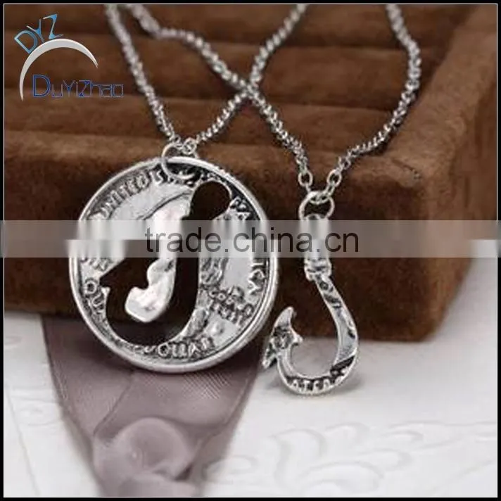 2015 Fashion round alloy pendant designs