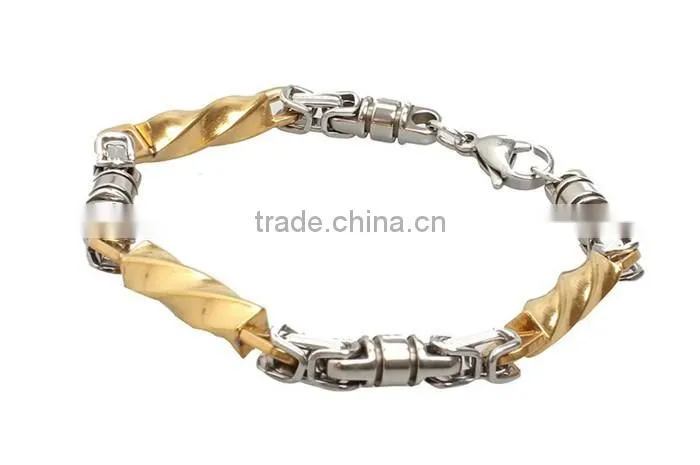 Kindy jewelry new design JCB0227 316l stainless steel men bracelet China wholesale