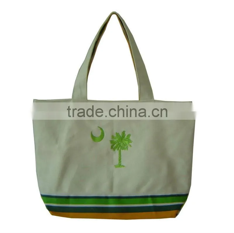 2016 best price customized cotton canvas tote bag promotion