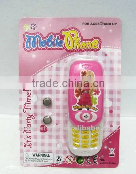 Pink with a beauty girl picture mobile phone