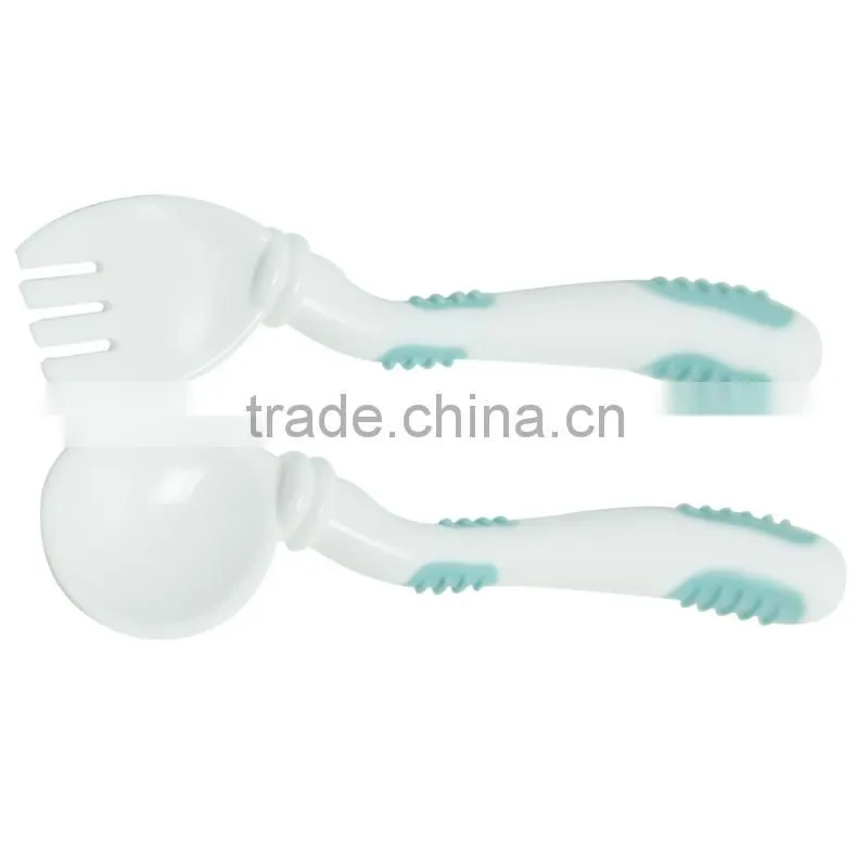 Babymatee HITproduct plastic fork knife spoon fork cup plate factory price for export made in China