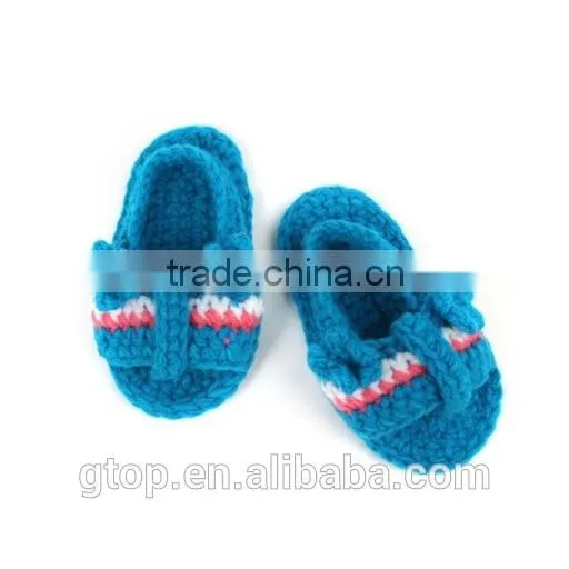 Wholesale Baby Handmade Crochet Shoes Supplier for 1-10 months old S-0039