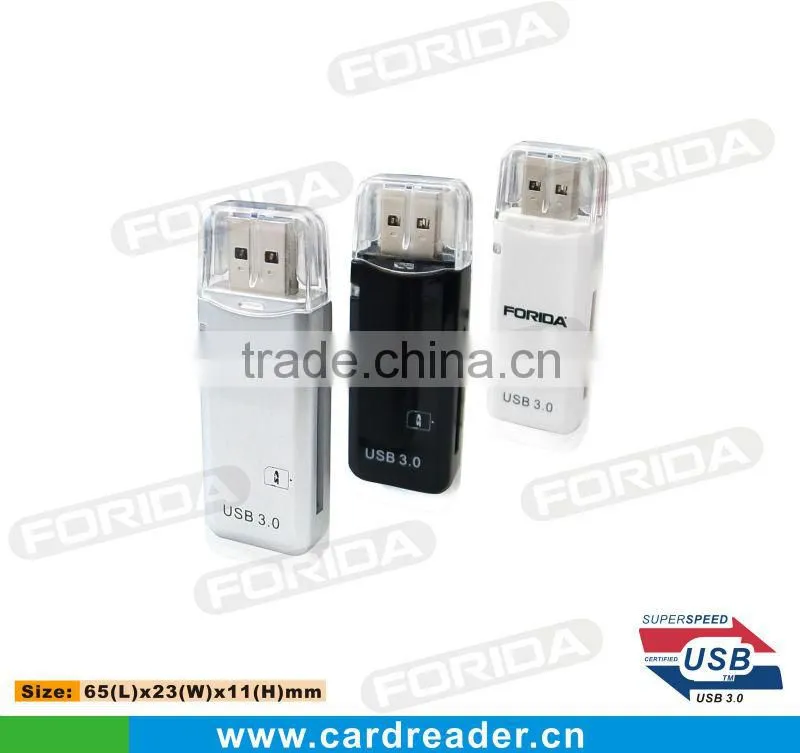 Hot USB 3.0 Card reader SD+TF ,USB 3.0 MULTI CARD READER