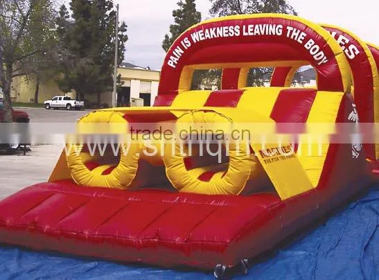 commercial inflatable obstacle game