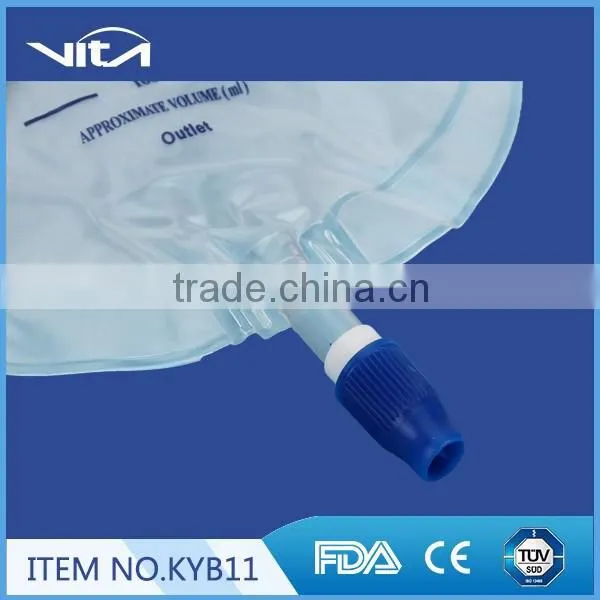 2000ml non-toxic PVC urine collection bag KYB11