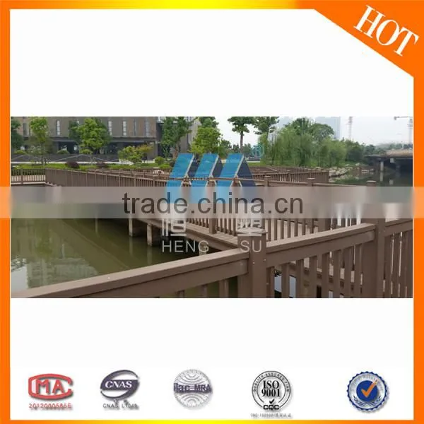 WPC Top Quality New Design PVC fencing