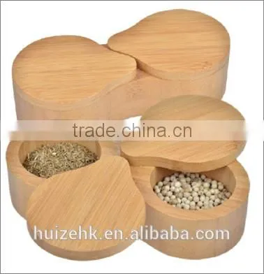 bamboo spice jar