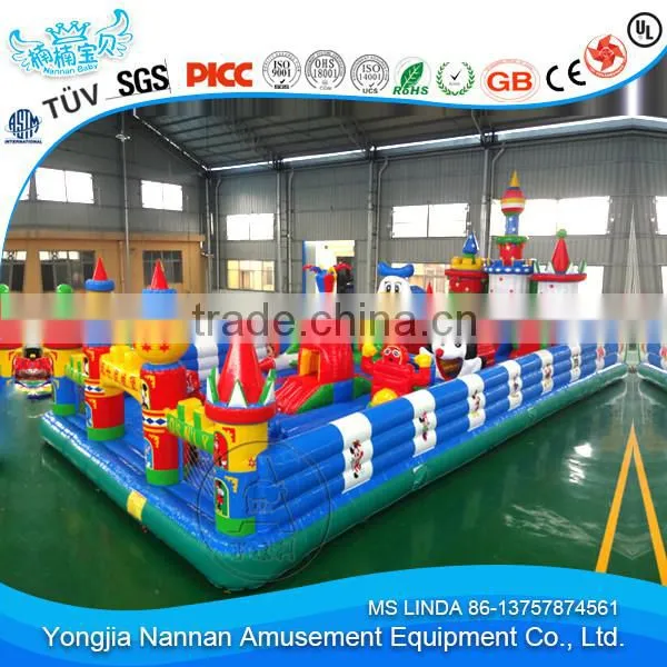 CE Certification Double stitching inflatable slide,inflatable slide, inflatable bouncy castle with slide