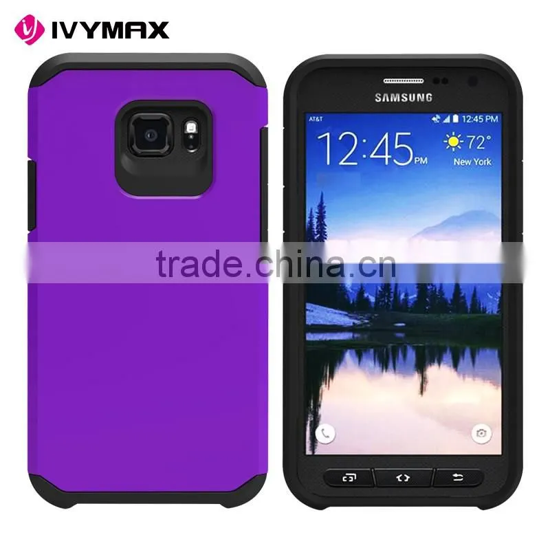 New products 2016 mobile phone case rubber hybrid double layer case for samsung S7 Active /G891