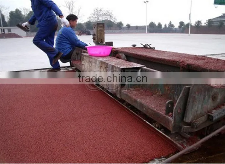 rubber running track/synthetic rubber flooring for running track
