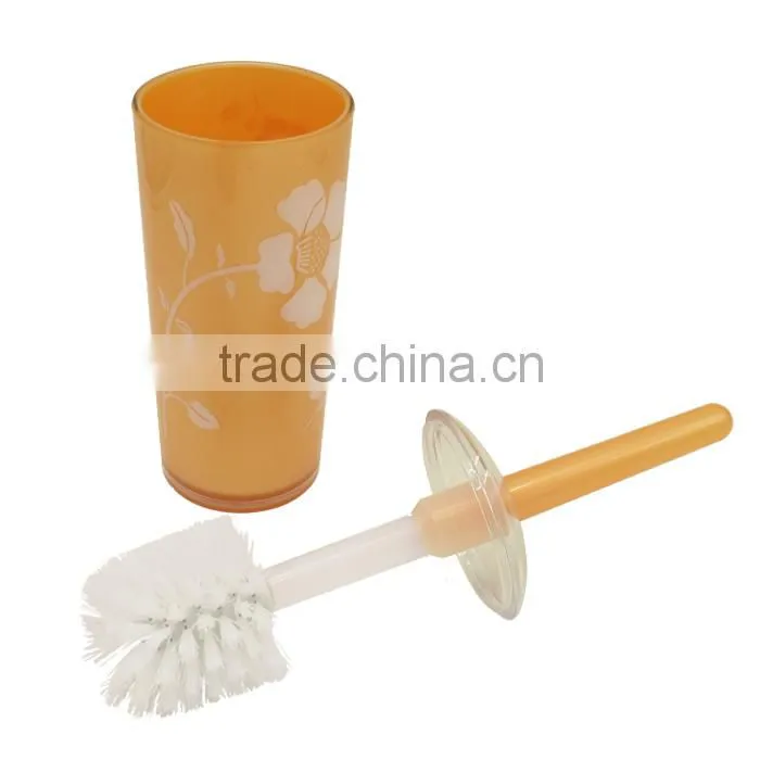 Standing Plastic Toilet Brush Set