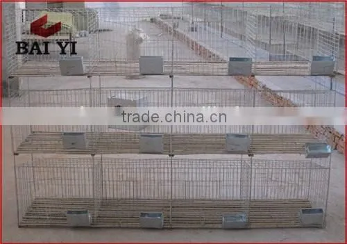 BAIYI Mesh Company Rabbit Cage Industrial Sale High Quality Wire Mesh Commercial Rabbit Cage