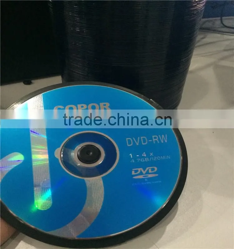 Branded hign quality rewritable blank dvd-rw in bulk sale