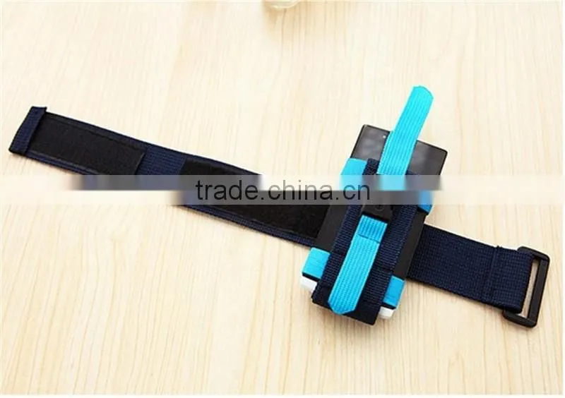 Outdoor sports running mobile phone arm bag