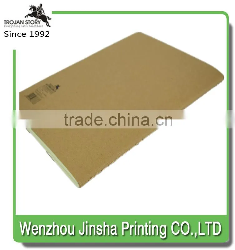 A4 Composition Waterproof Journal Custom Pages Agenda Brand Name Kraft Paper Diary Notebook