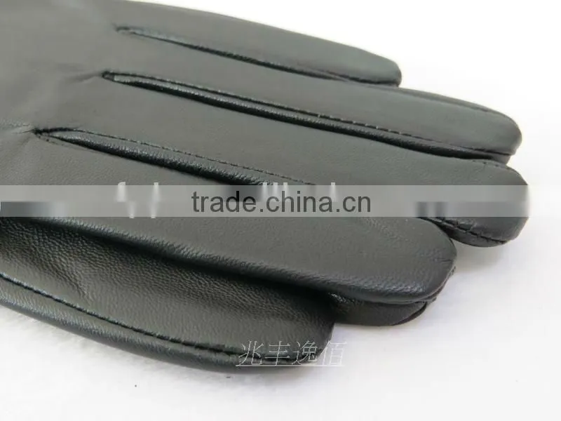 men wholesale christmas gloves with leather motorcycle