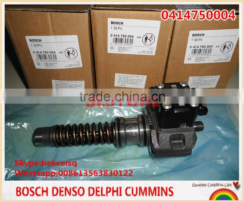 Genuine Deutz unit pump 0 414 750 004 / 0414750004 Deutz 02112706 Volvo OEM NO. 20450666 for Volvo