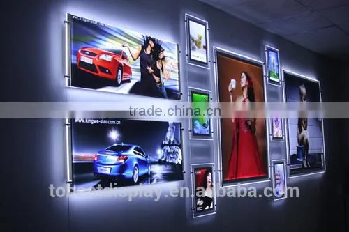 Shenzhen factory made acryllic led display acrylic led light box