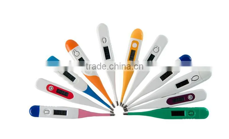 Digital body thermometer medical temperature measuring guan