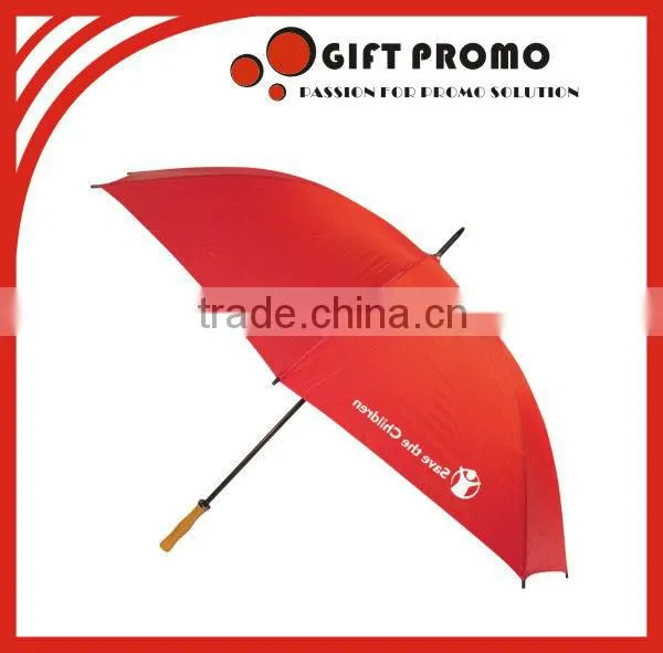Custom Printed Logo Straight Umbrella