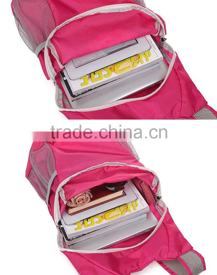 Durable Pink Hiking Backpacks Manufacturer BB015