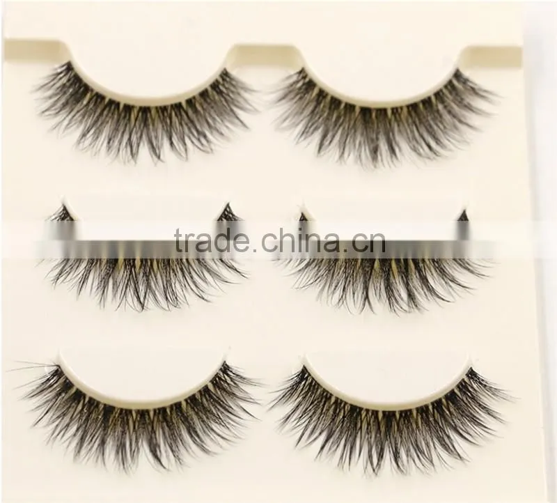 High Quality private label 3D eyelash extensions for charing woman