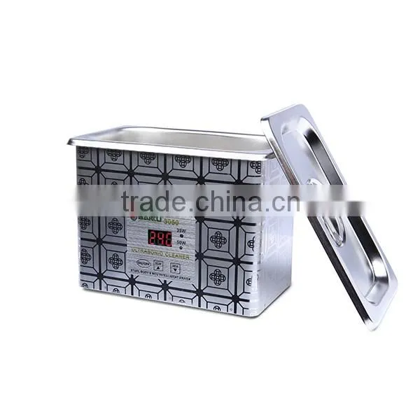 BK 3050 New Design Digital Stainless Steel Ultrasonic Cleaner For Watches Glasses