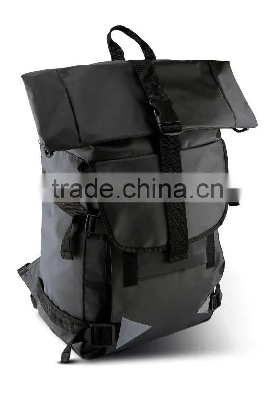 Top Range Laptop Backpack In Polyester Fabric With Fashion Design