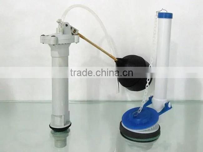 Chinese flapper wc plastic single lever toilet bathroom accessory handle flush system